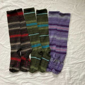 Three pairs of Smartwool knee socks